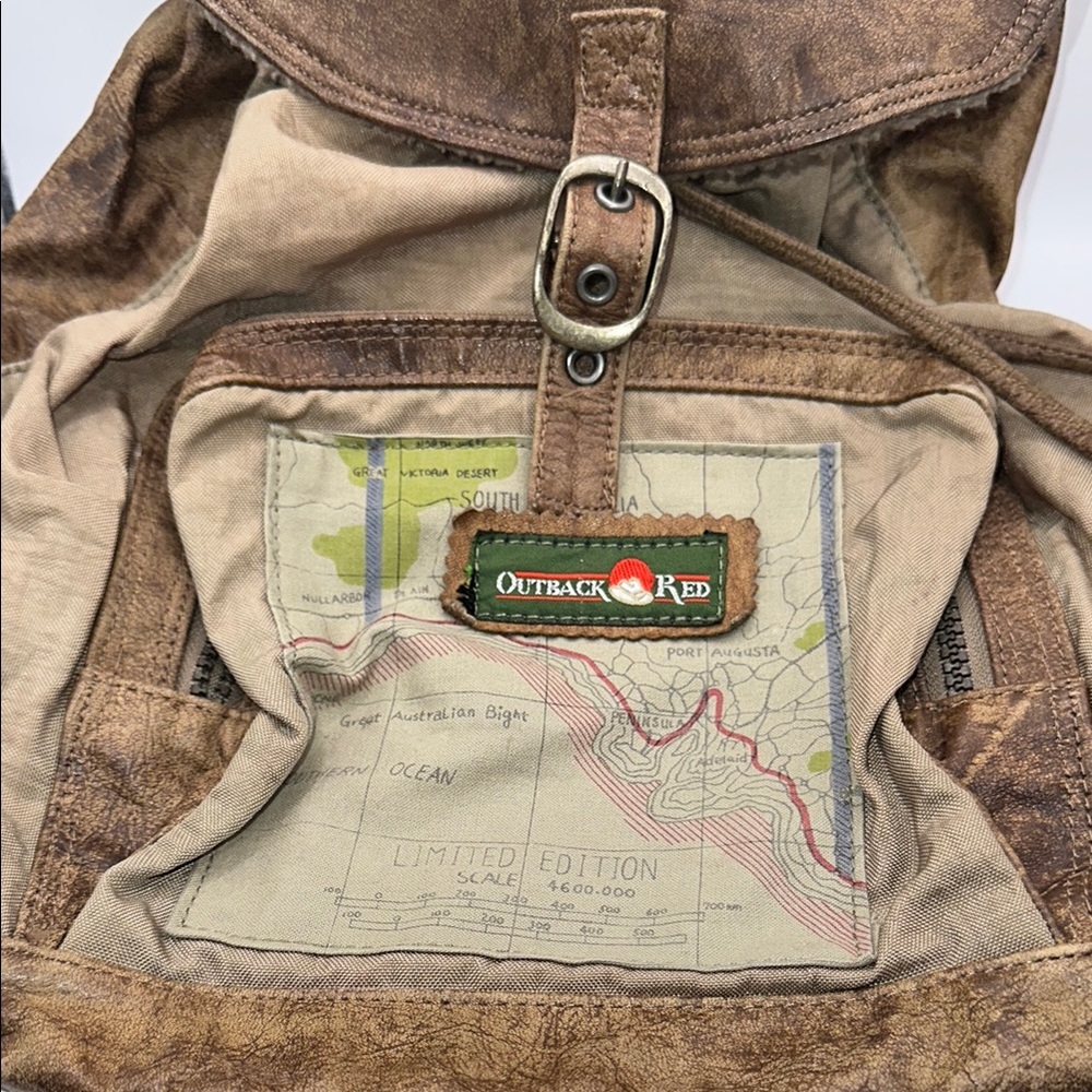 Outback Canvas Backpack - Picture 3 of 10